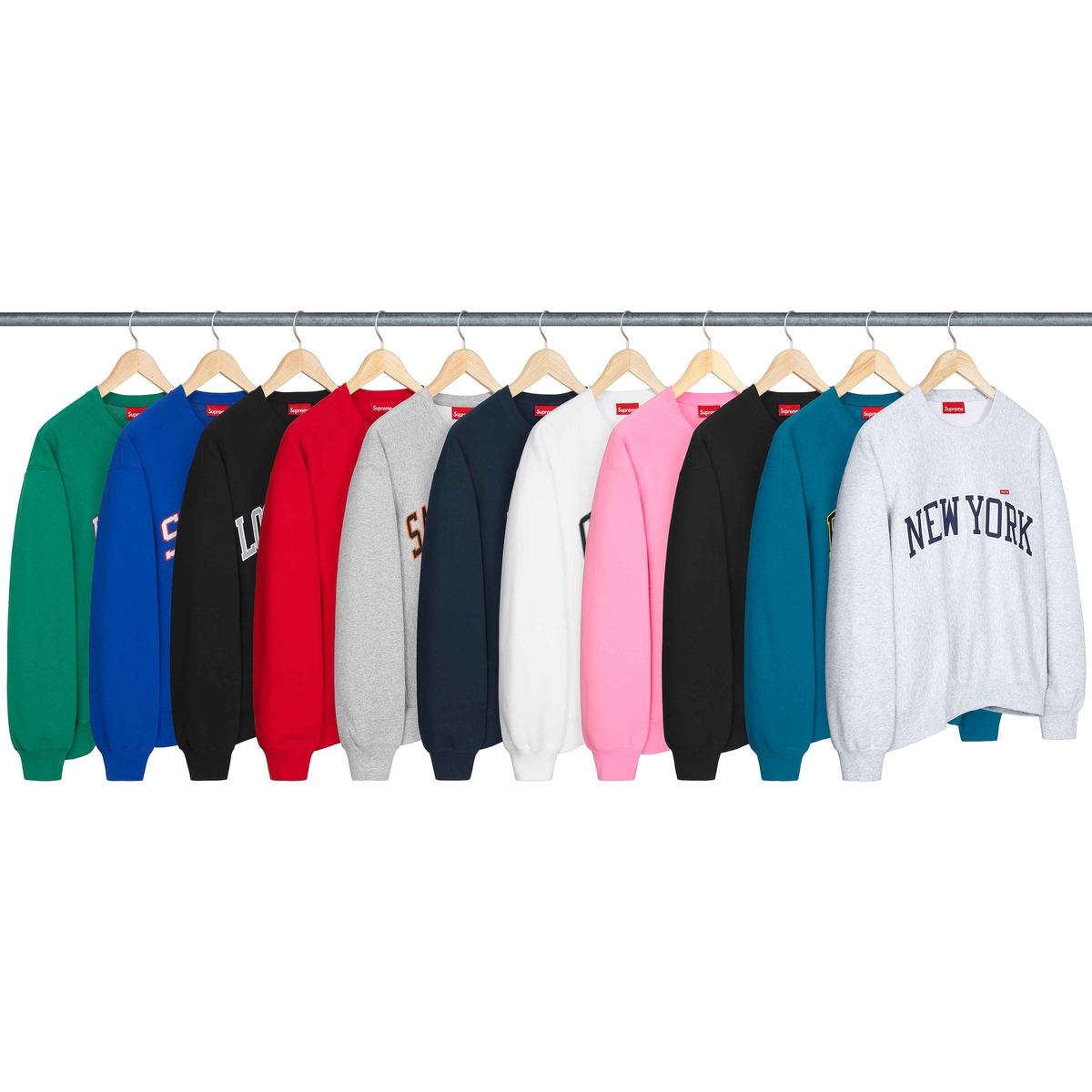 Supreme Shop Small Box Crewneck (SS24) - $148