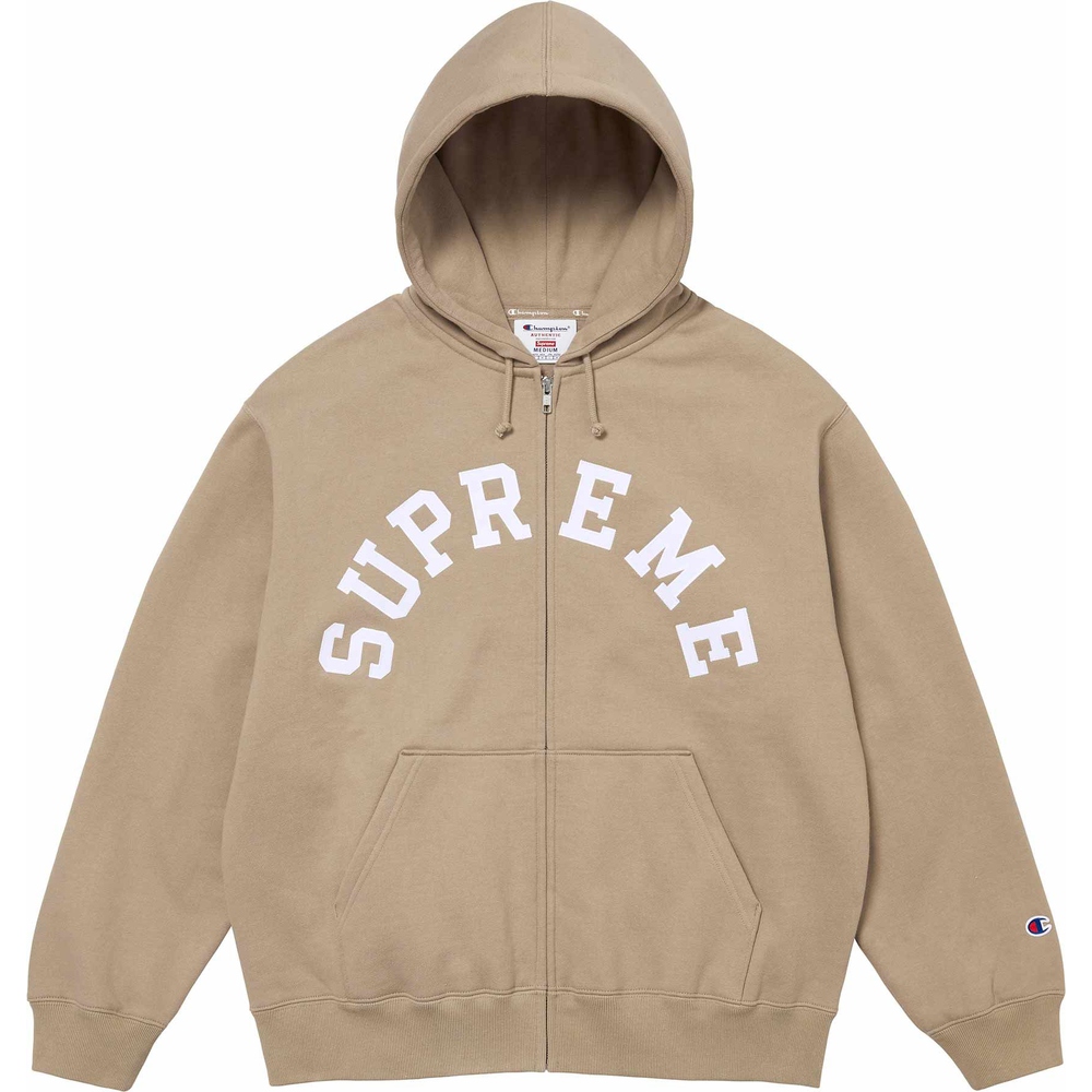 Supreme Supreme Champion Zip Up Hooded Sweatshirt (SS24) - $158
