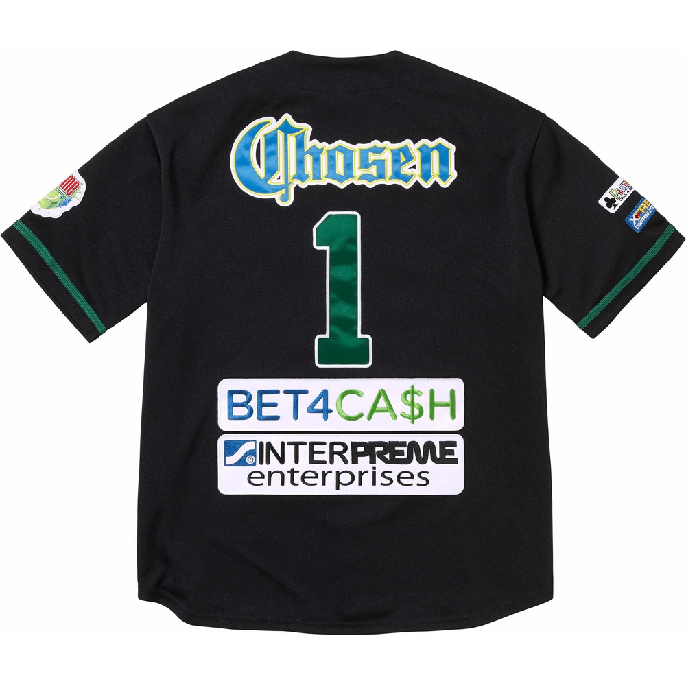 Supreme Chosen One Baseball Jersey (SS24) - $138