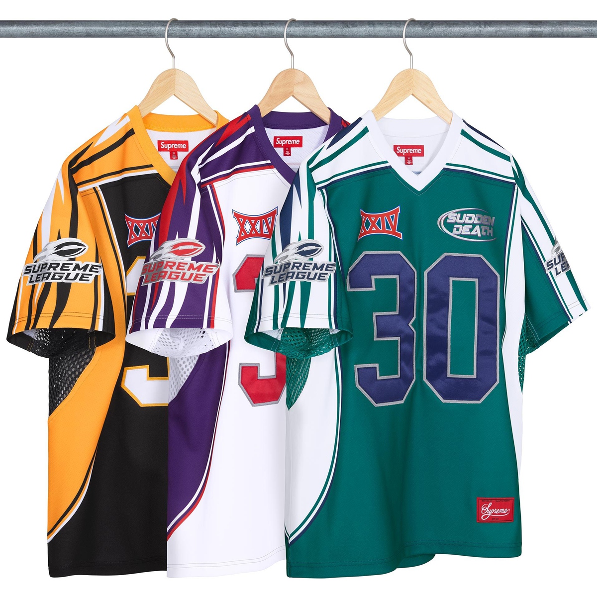 Supreme Sudden Death Football Jersey (SS24) - $148