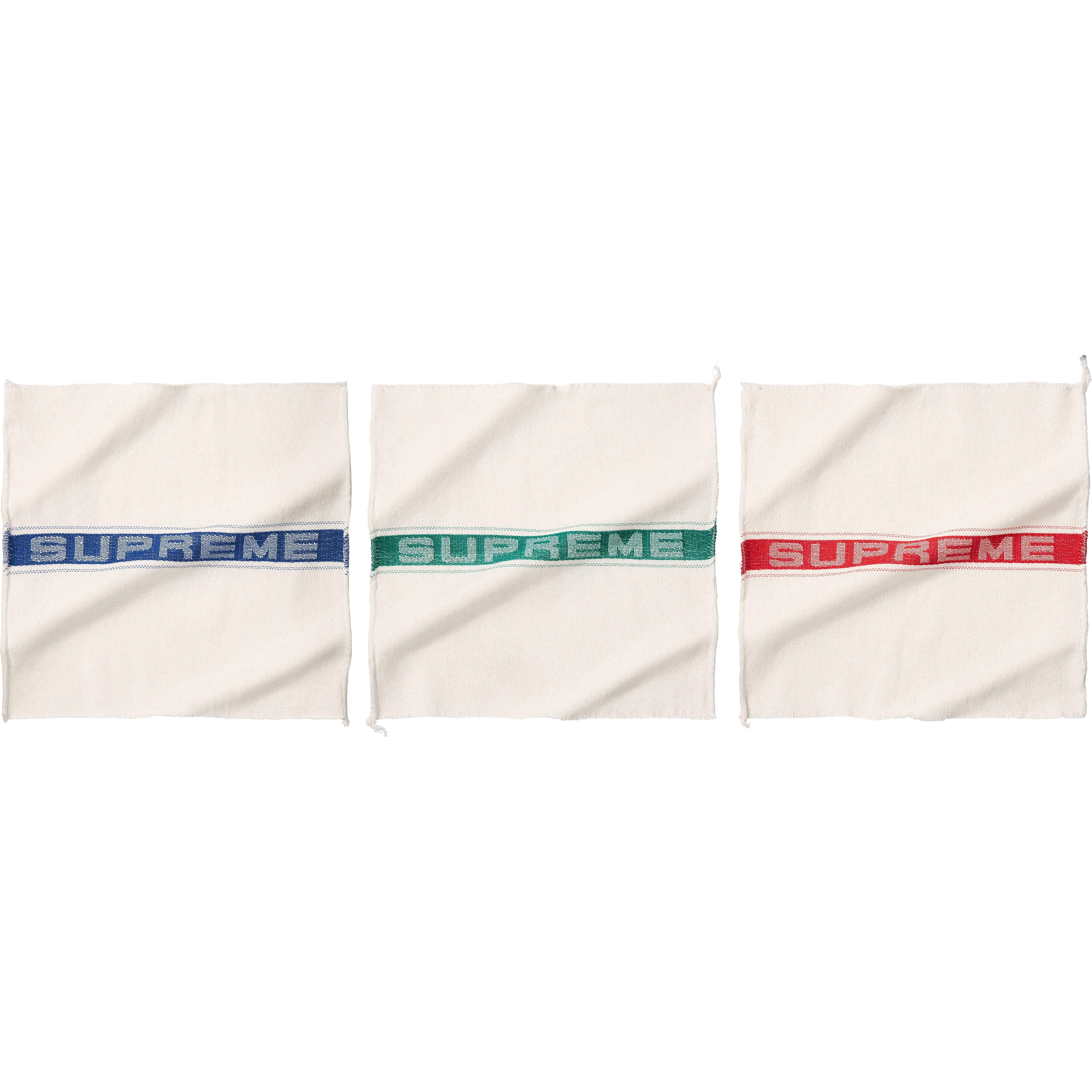 Supreme Shop Towel (Set of 3) releasing on Week 5 for spring summer 2025