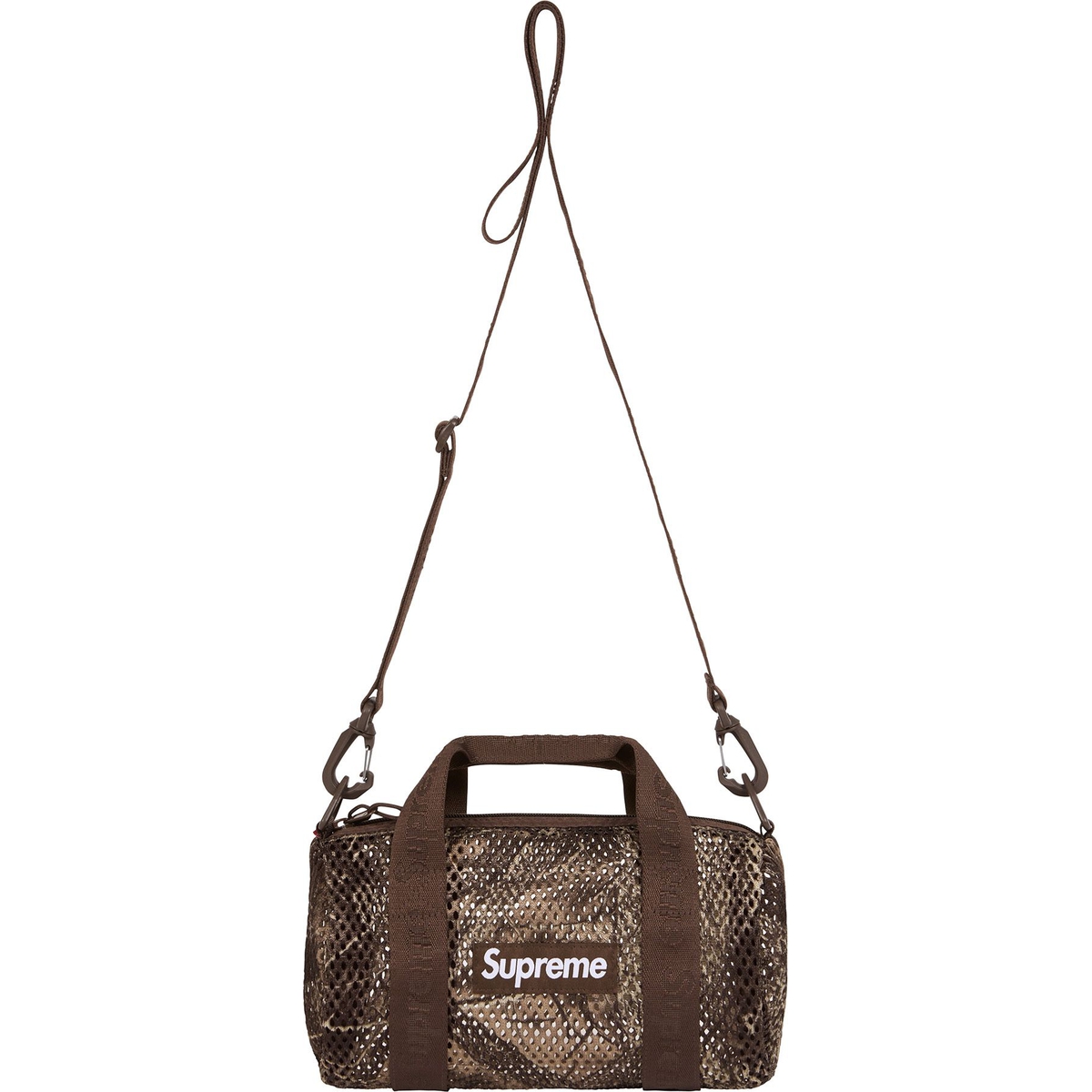 Supreme Mesh Mini Duffle Bag (SS25) - TrueTimber® Kanati Camo - $48