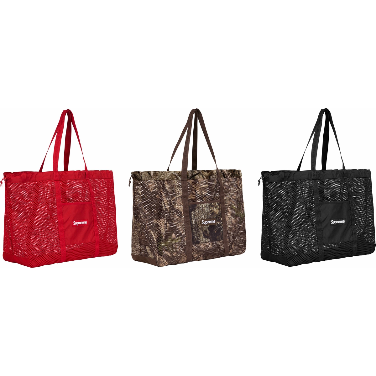 Supreme Mesh Tote Bag releasing on Week 8 for spring summer 2025
