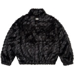 Supreme 2-Tone WINDSTOPPER Faux Fur Jacket (SS25) - Black