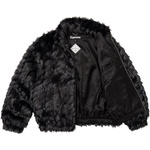 Supreme 2-Tone WINDSTOPPER Faux Fur Jacket (SS25) - Black