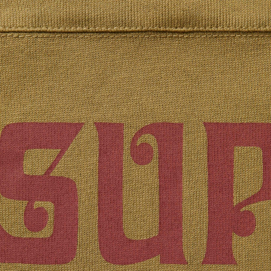 Supreme Affiliated L S Football Top (SS25) - Light Olive - $110