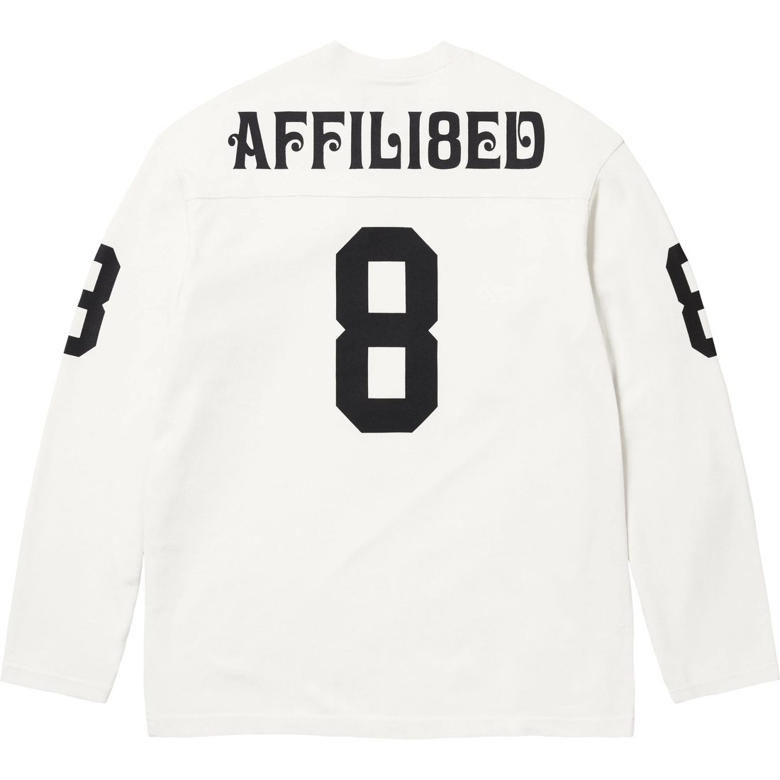 Supreme Affiliated L S Football Top (SS25) - White - $110