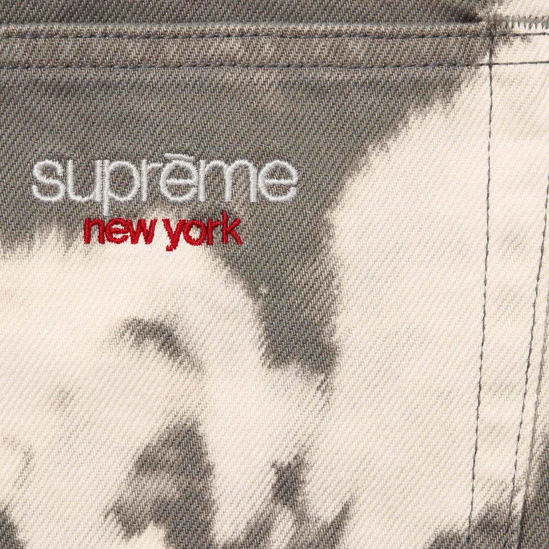 Supreme Baggy Denim Short (SS25) - Bleached - $138
