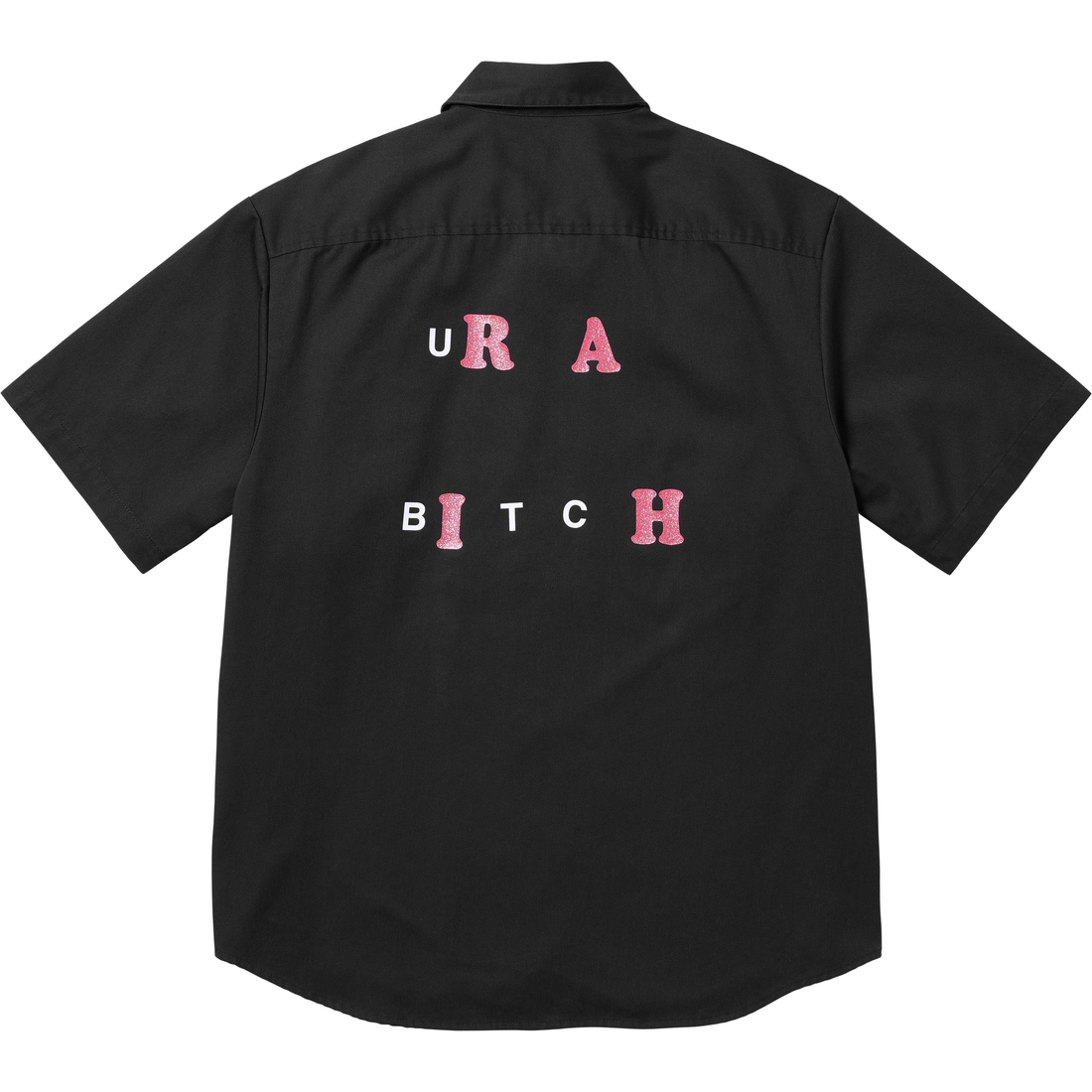 Supreme Bitch S S Work Shirt (SS25) - Black - $148