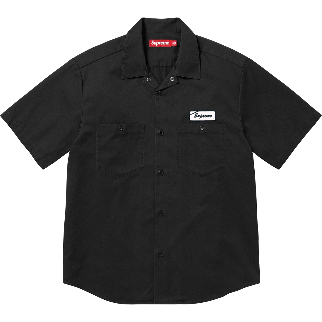 Supreme Bitch S S Work Shirt (SS25) - Black - $148