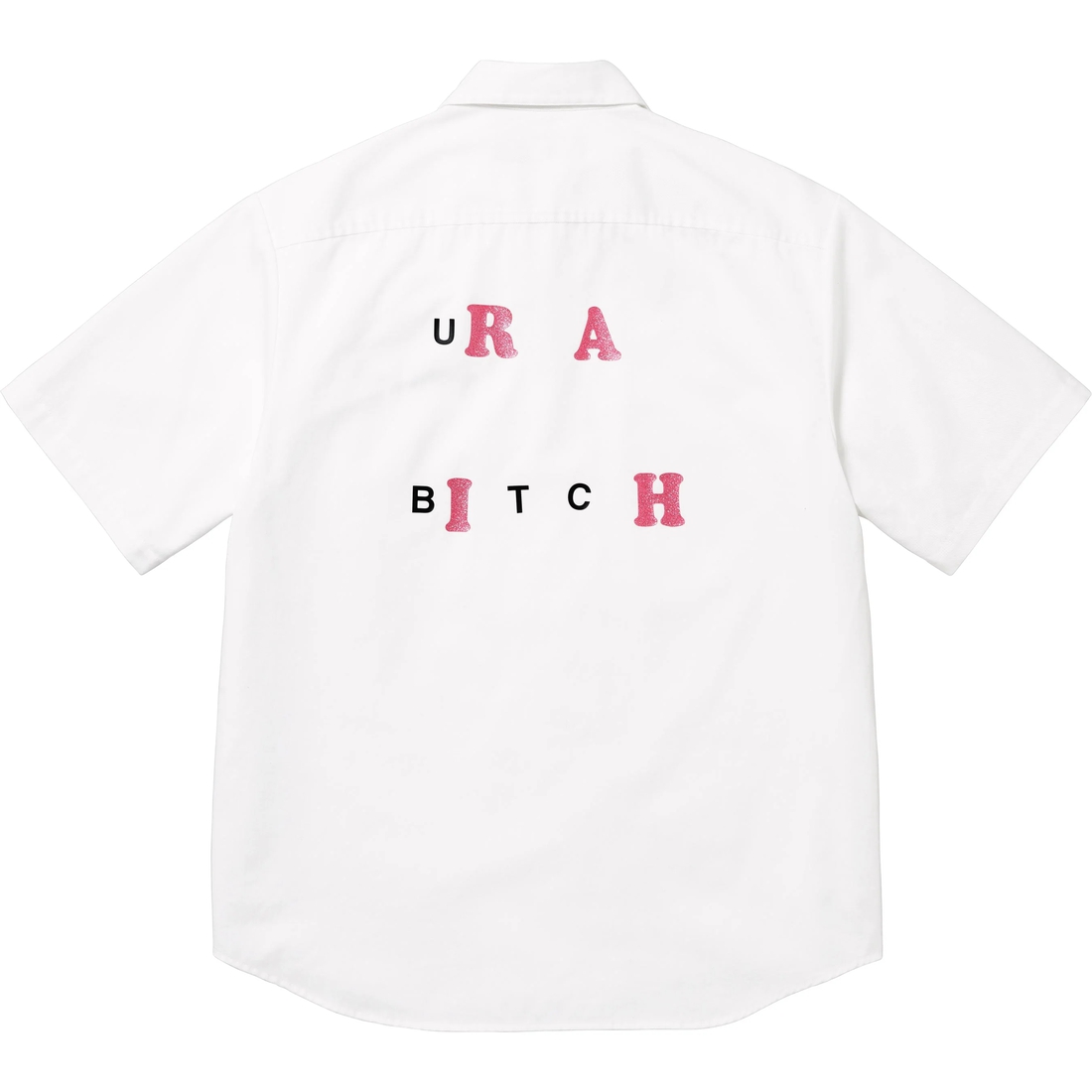 Supreme Bitch S S Work Shirt (SS25) - White - $148