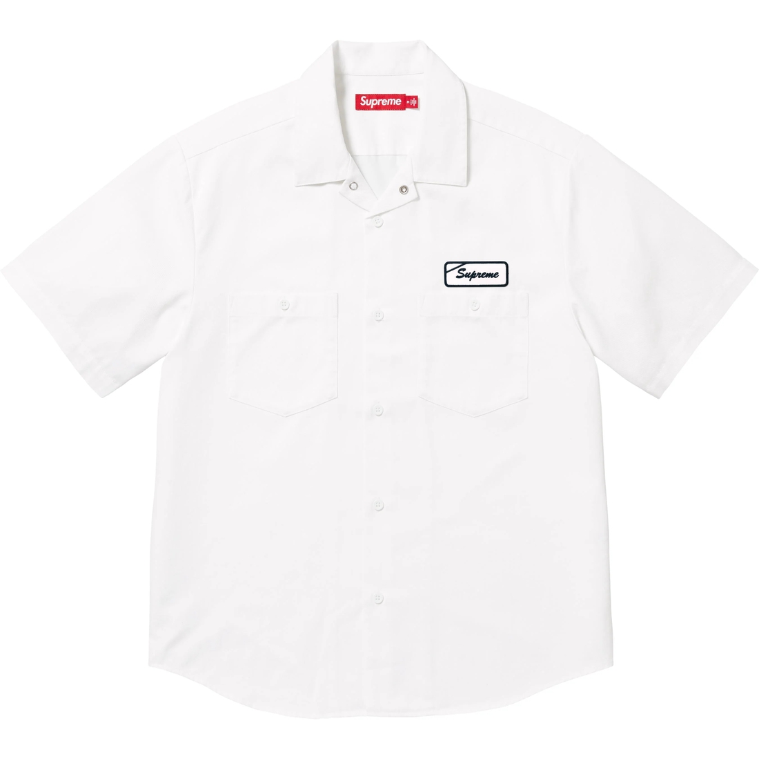 Supreme Bitch S S Work Shirt (SS25) - White - $148