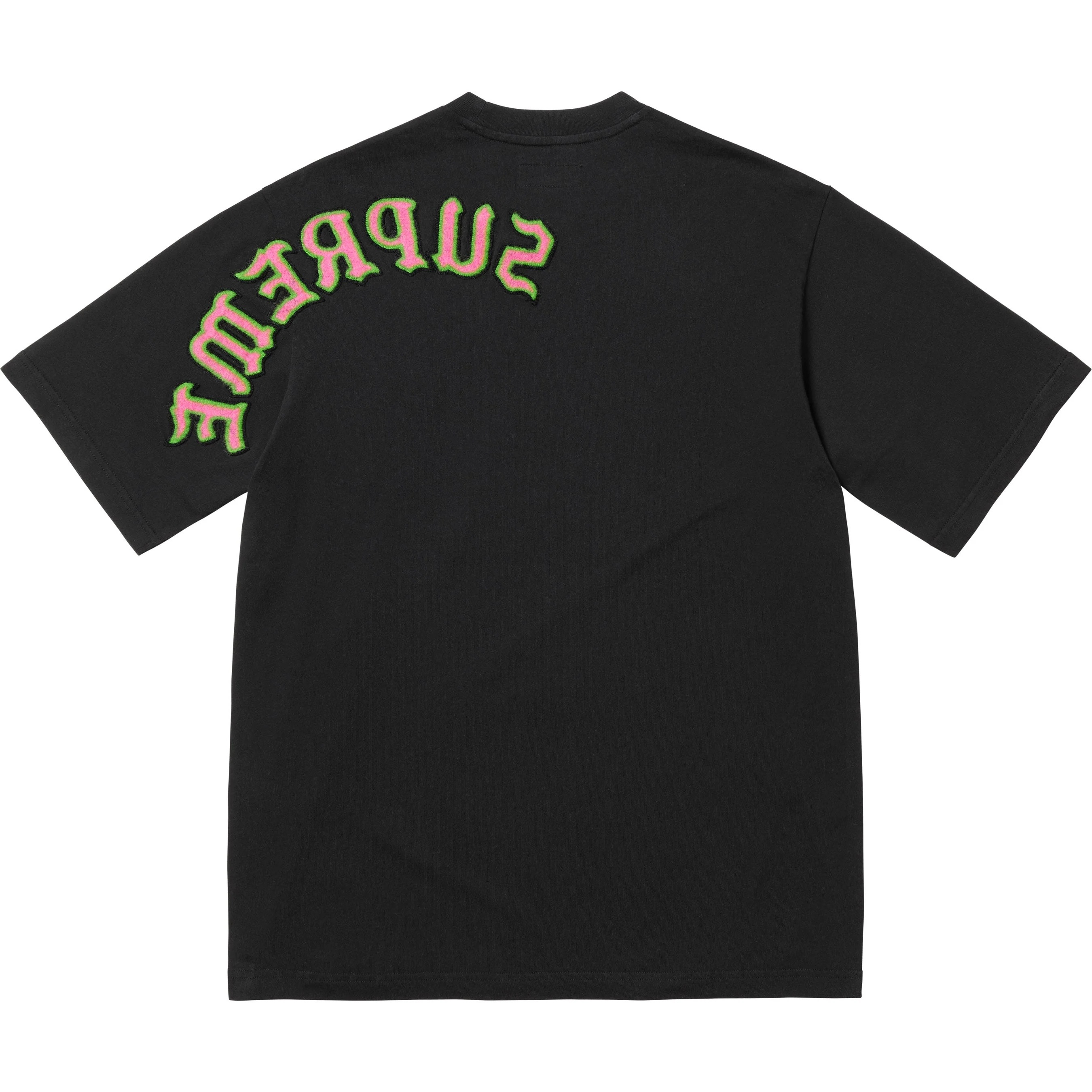 Supreme Brushed Arc S S Top (SS25) - Black - $98