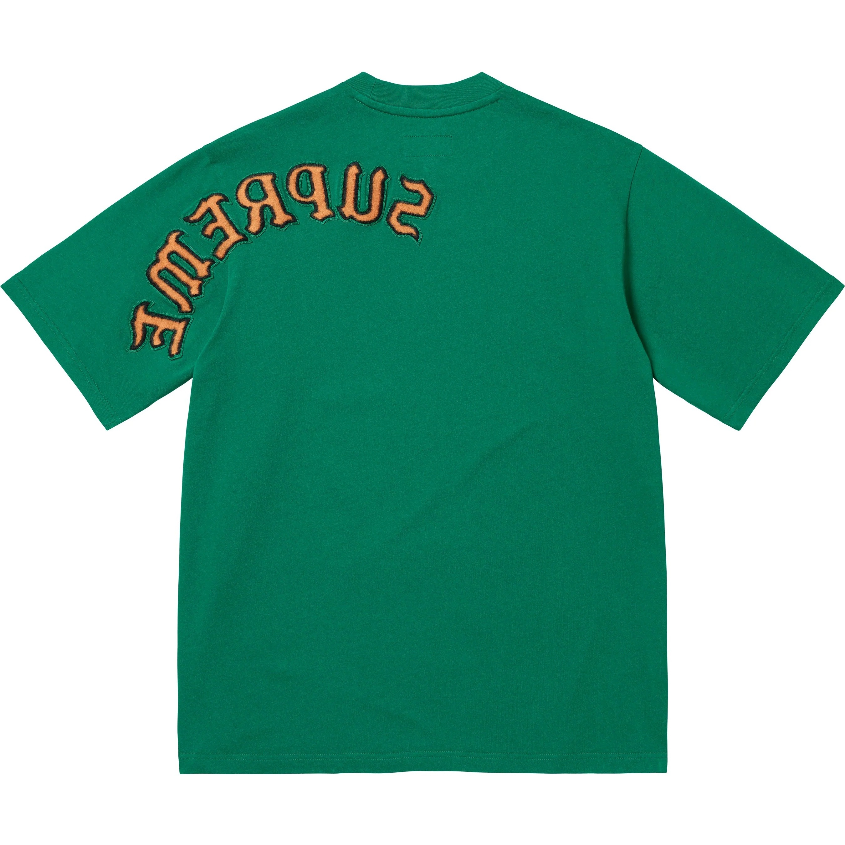 Supreme Brushed Arc S S Top (SS25) - Green - $98