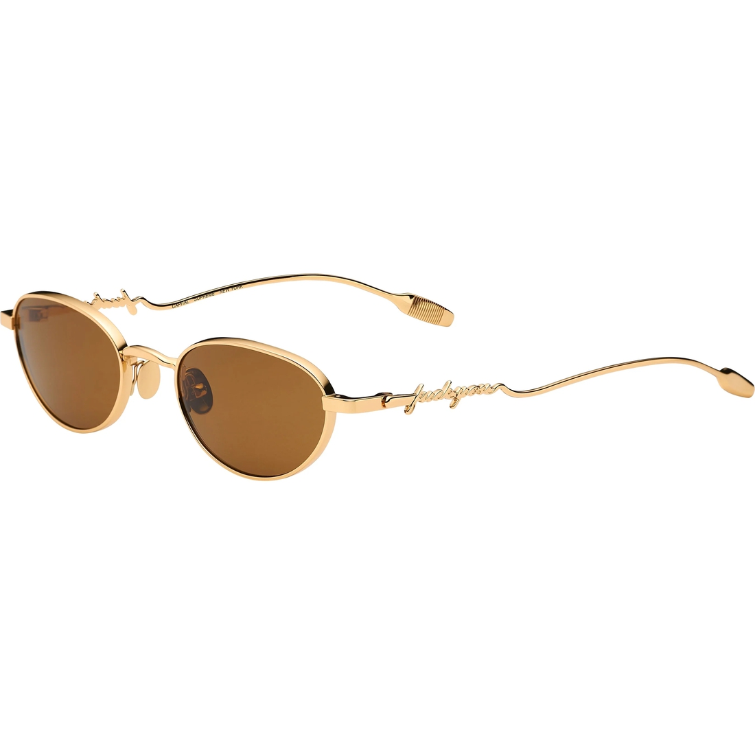 Supreme Capital Sunglasses (SS25) - Gold - $248