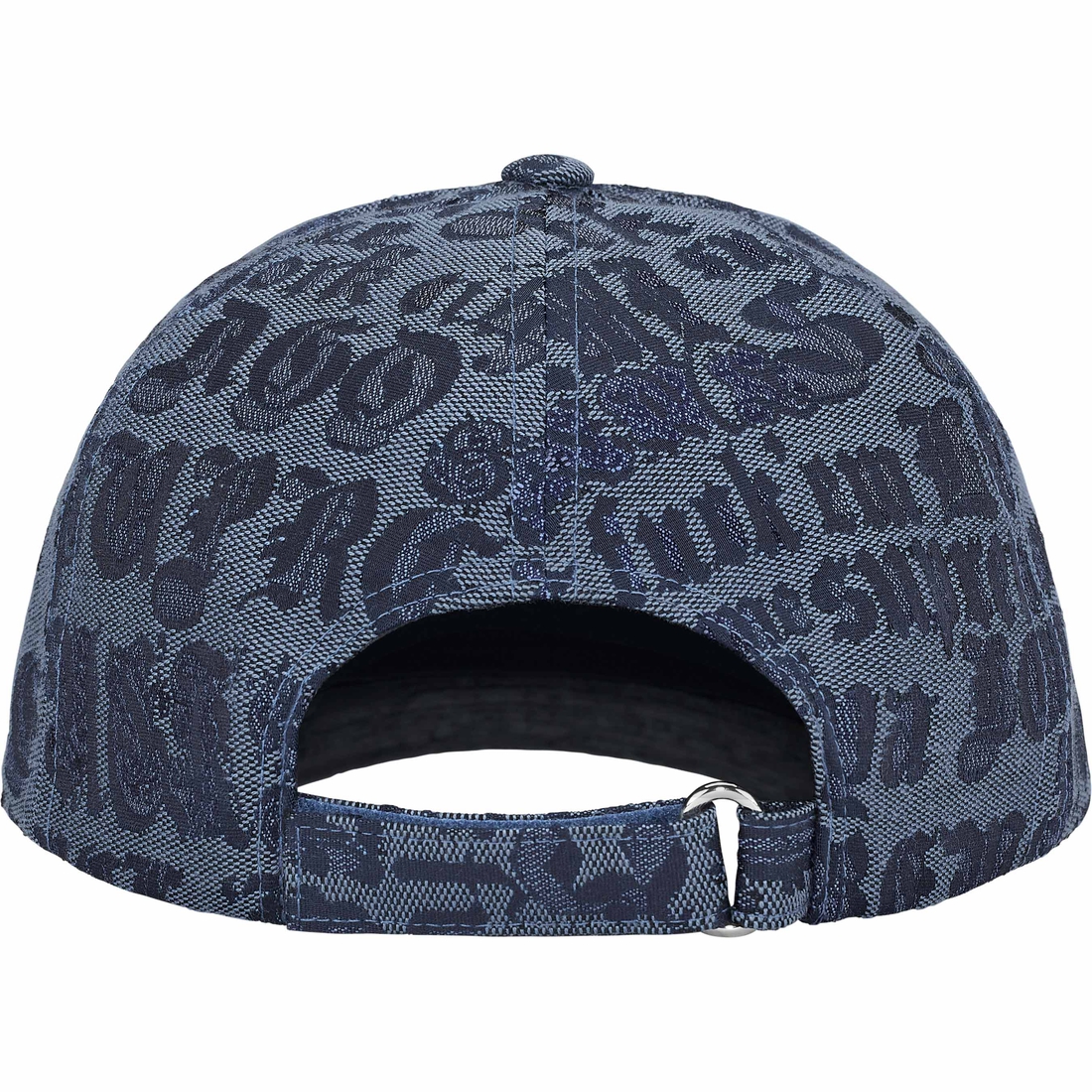 Supreme Cities Jacquard 6-Panel (SS25) - Blue - $54