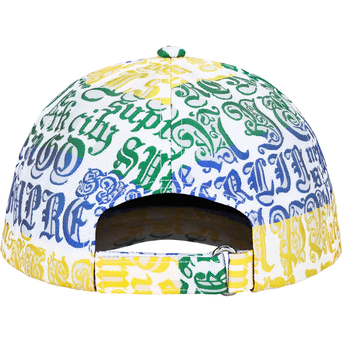 Supreme Cities Jacquard 6-Panel (SS25) - Multicolor - $54