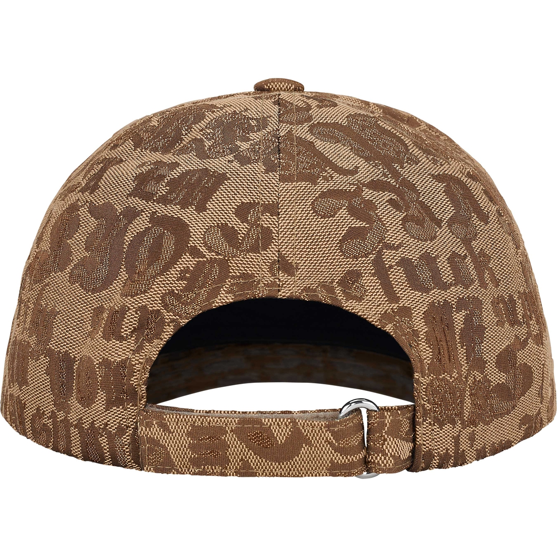 Supreme Cities Jacquard 6-Panel (SS25) - Tan - $54