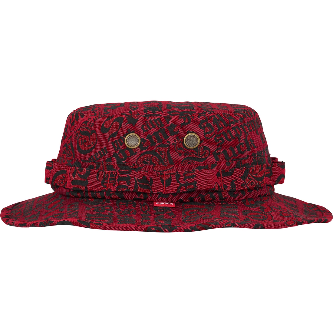 Supreme Cities Jacquard Boonie (SS25) - Red - $68