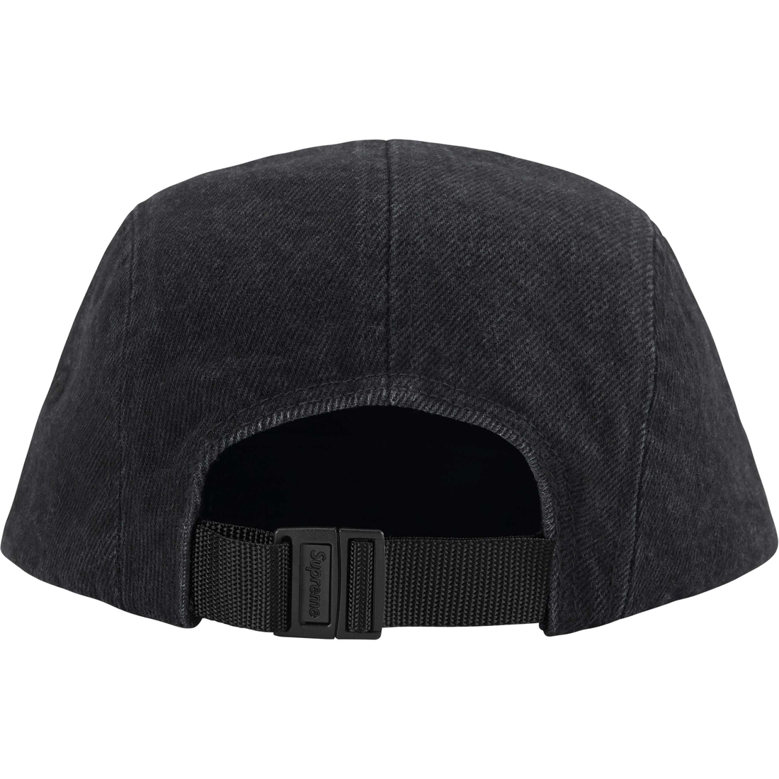 Supreme Denim Camp Cap (SS25) - Black - $48