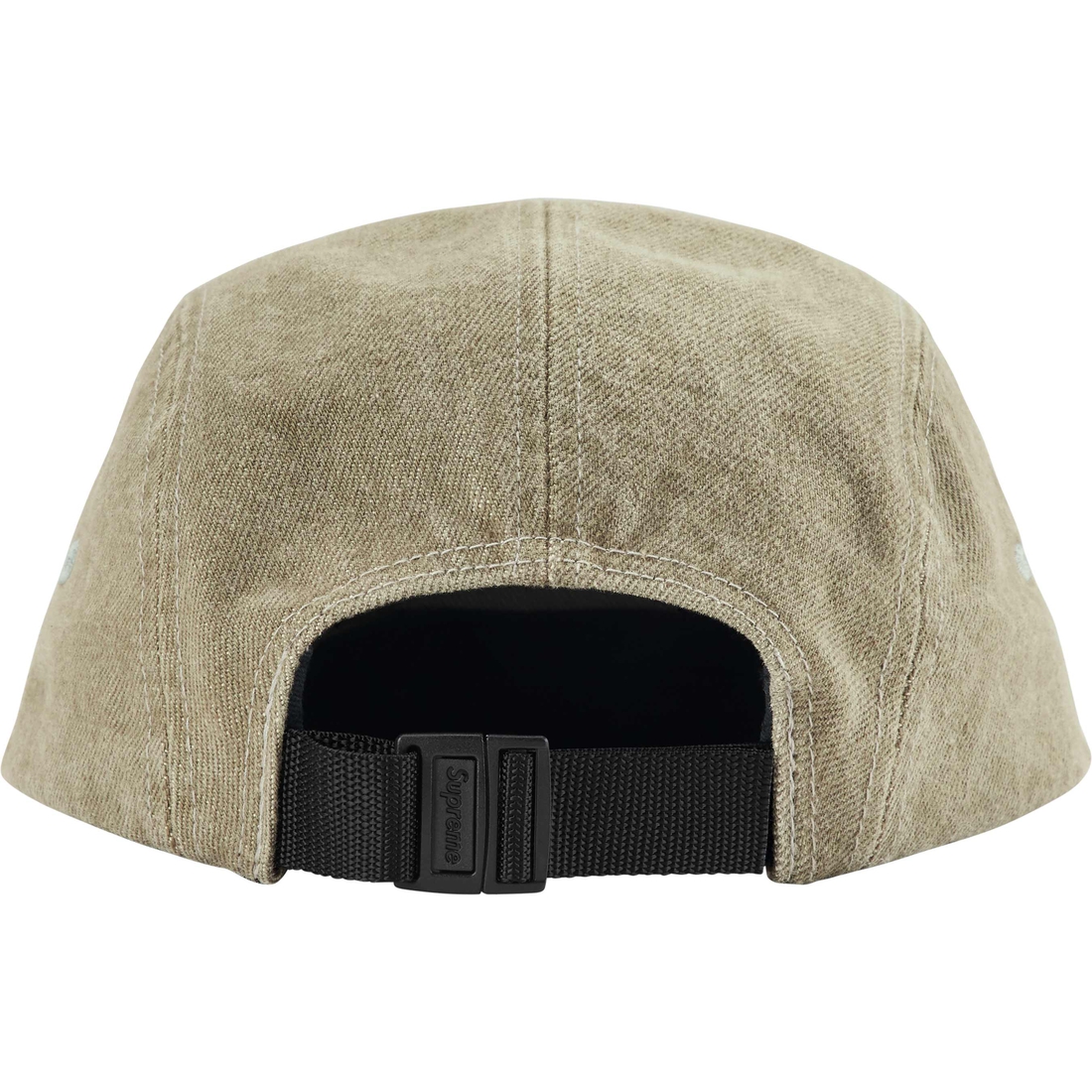 Supreme Denim Camp Cap (SS25) - Olive - $48