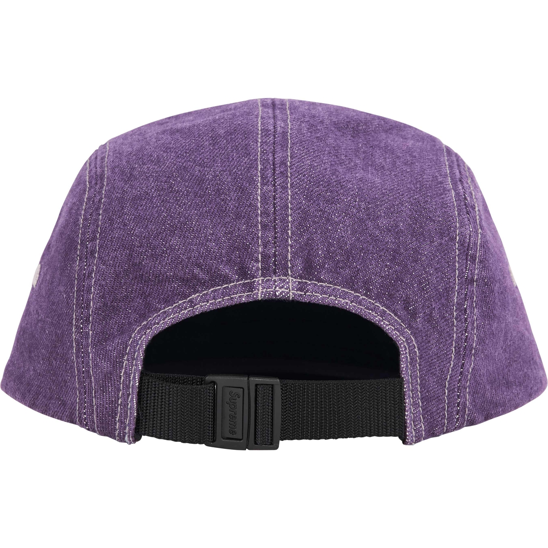 Supreme Denim Camp Cap (SS25) - Purple - $48
