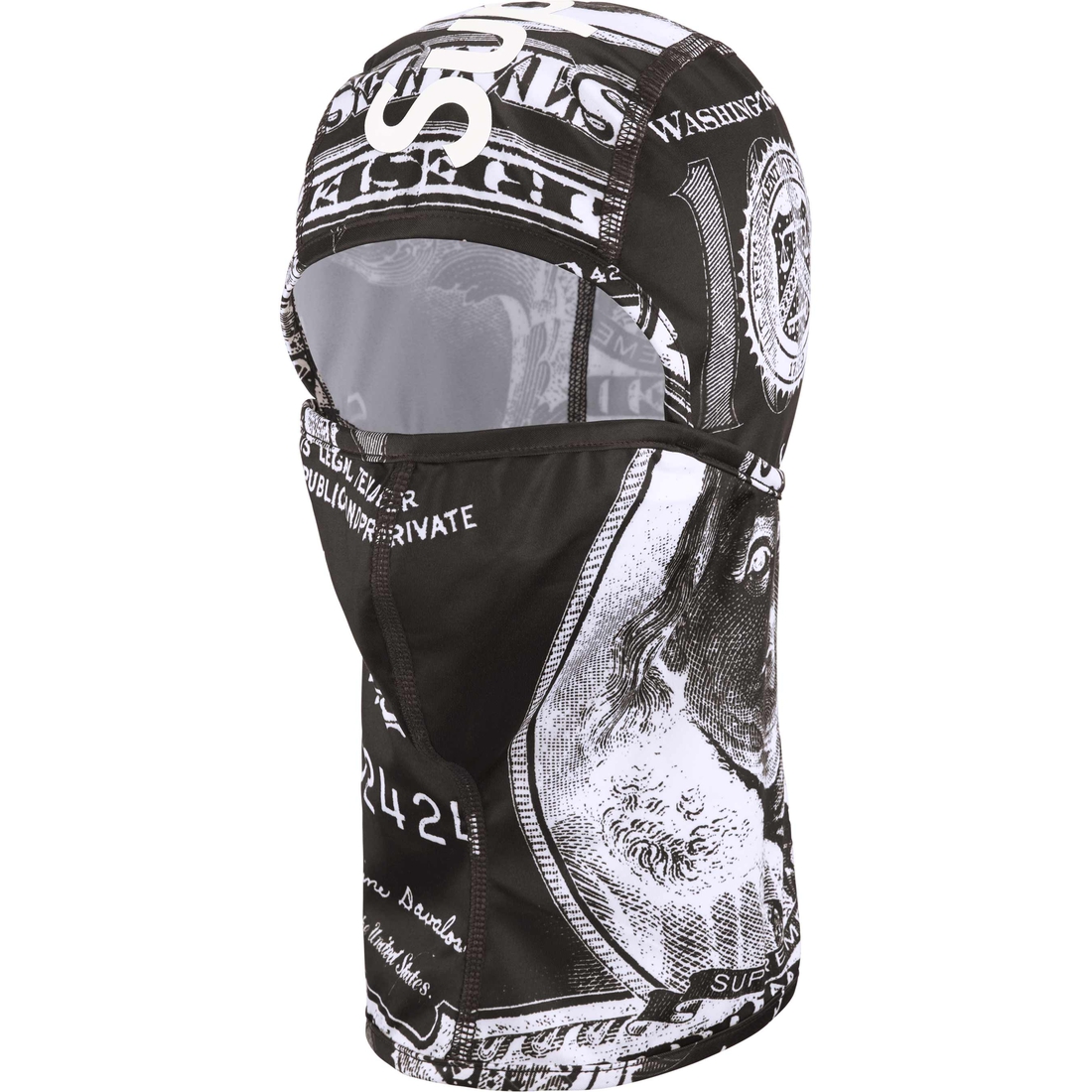 Supreme Lightweight Balaclava (SS25) - Black Money - $32
