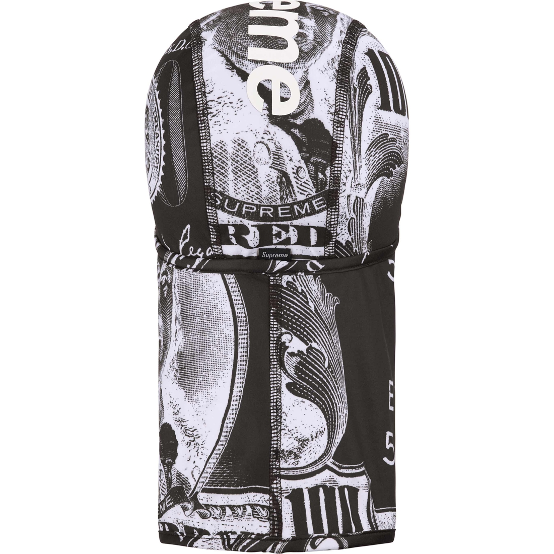 Supreme Lightweight Balaclava (SS25) - Black Money - $32