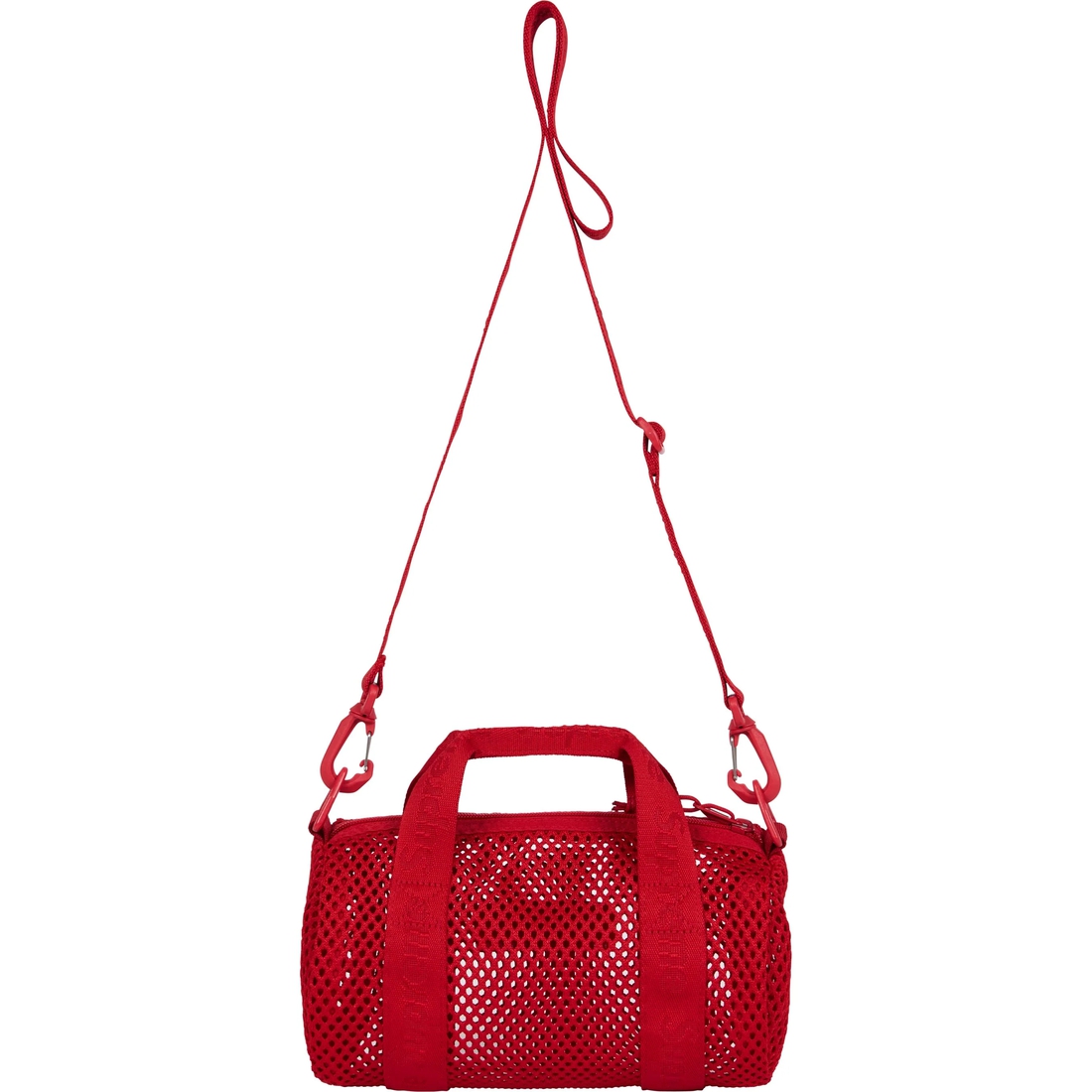 Supreme Mesh Mini Duffle Bag (SS25) - Red - $48
