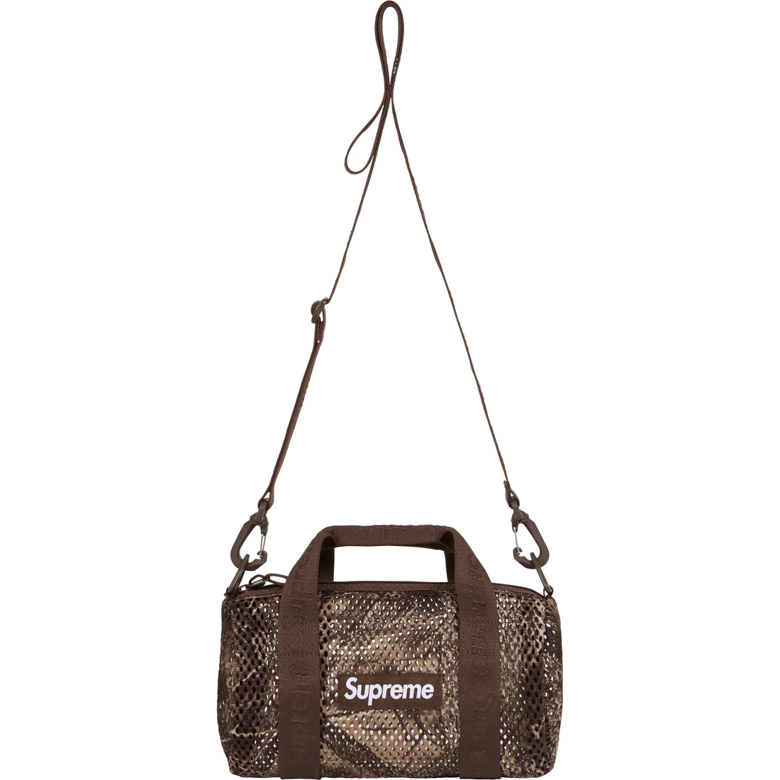 Supreme Mesh Mini Duffle Bag (SS25) - TrueTimber® Kanati Camo - $48