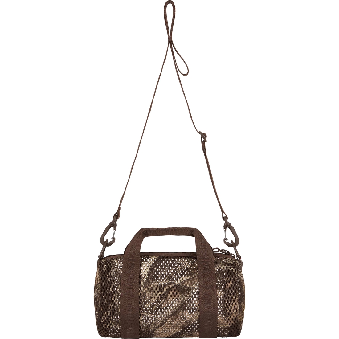 Supreme Mesh Mini Duffle Bag (SS25) - TrueTimber® Kanati Camo - $48