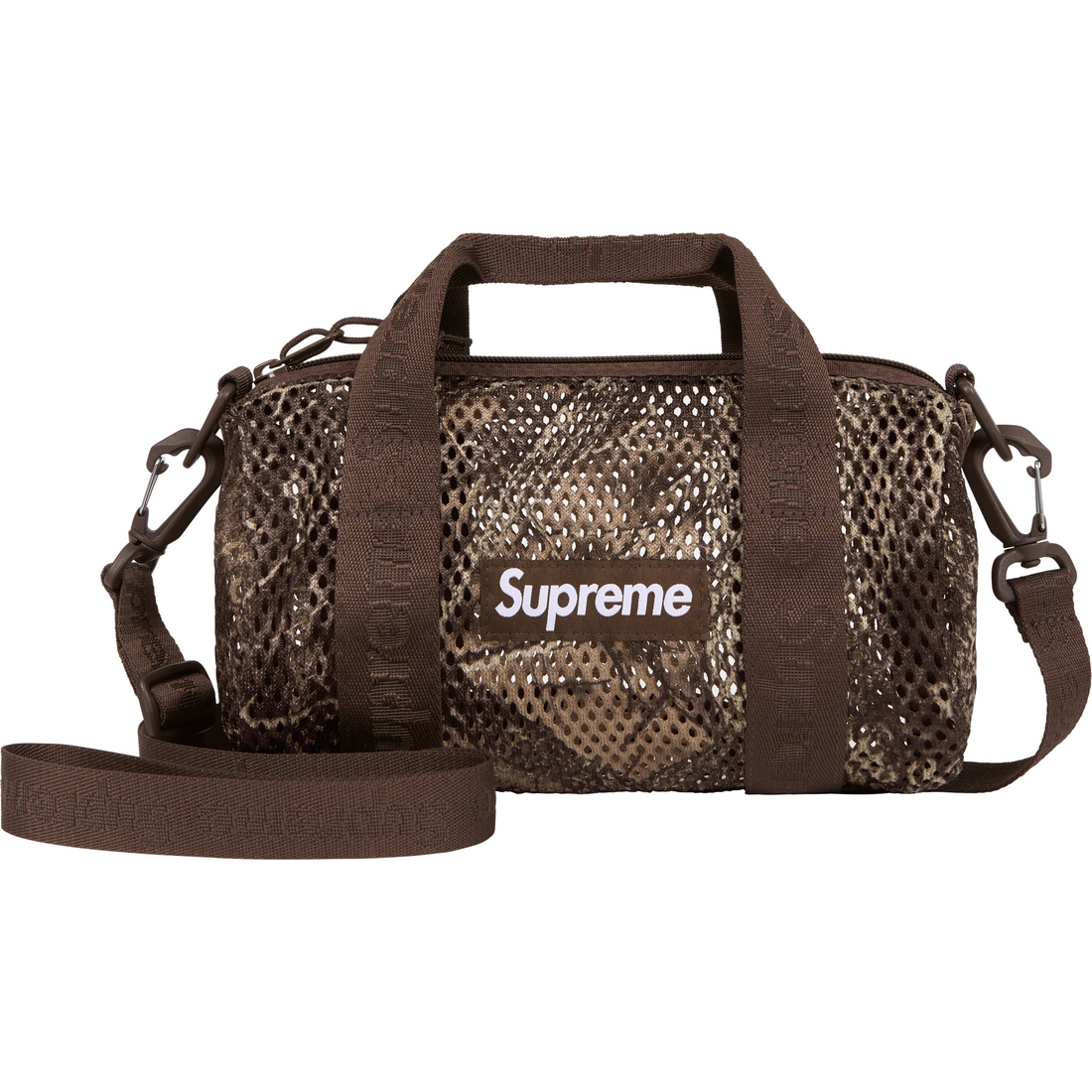 Supreme Mesh Mini Duffle Bag (SS25) - TrueTimber® Kanati Camo - $48