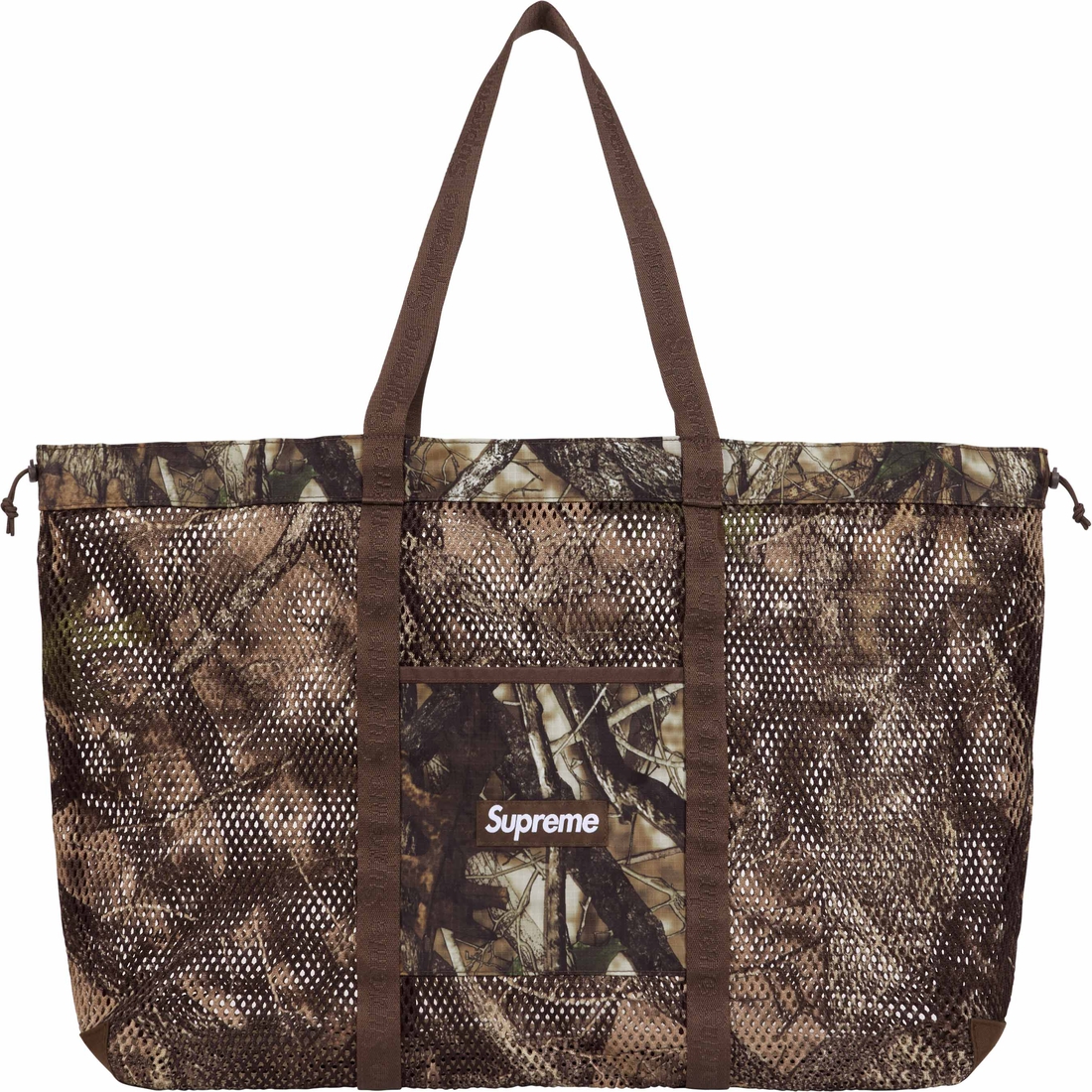 Supreme Mesh Tote Bag (SS25) - TrueTimber® Kanati Camo - $118