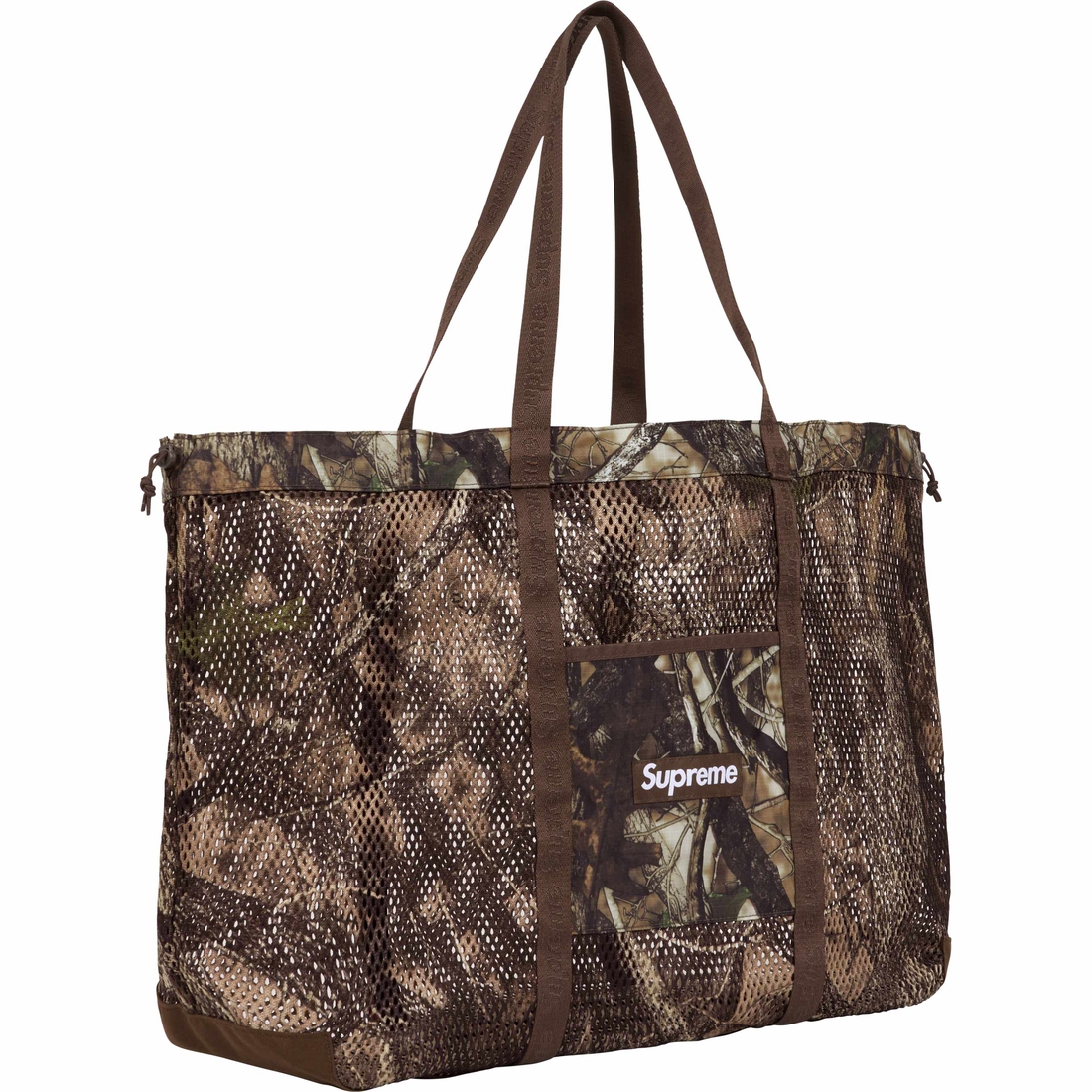 Supreme Mesh Tote Bag (SS25) - TrueTimber® Kanati Camo - $118