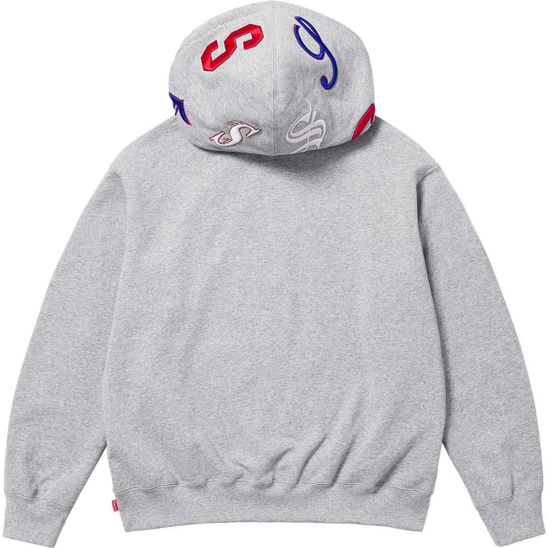 Supreme Multi S Logo Hooded Sweatshirt (SS25) - Heather Grey - $168