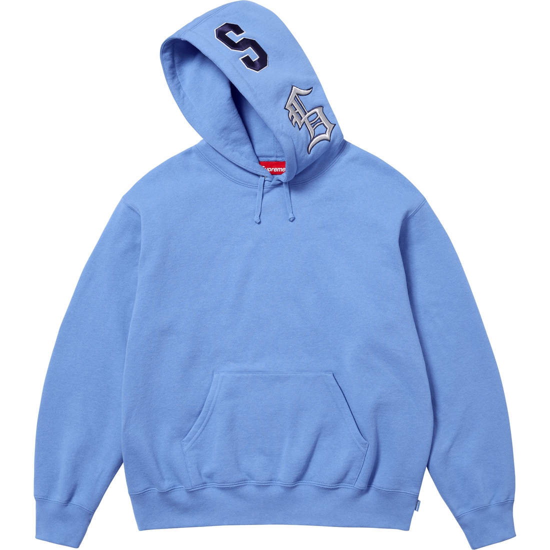 Supreme Multi S Logo Hooded Sweatshirt (SS25) - Light Blue - $168