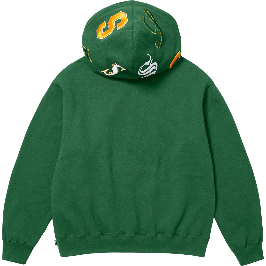 Supreme Multi S Logo Hooded Sweatshirt (SS25) - Pine - $168