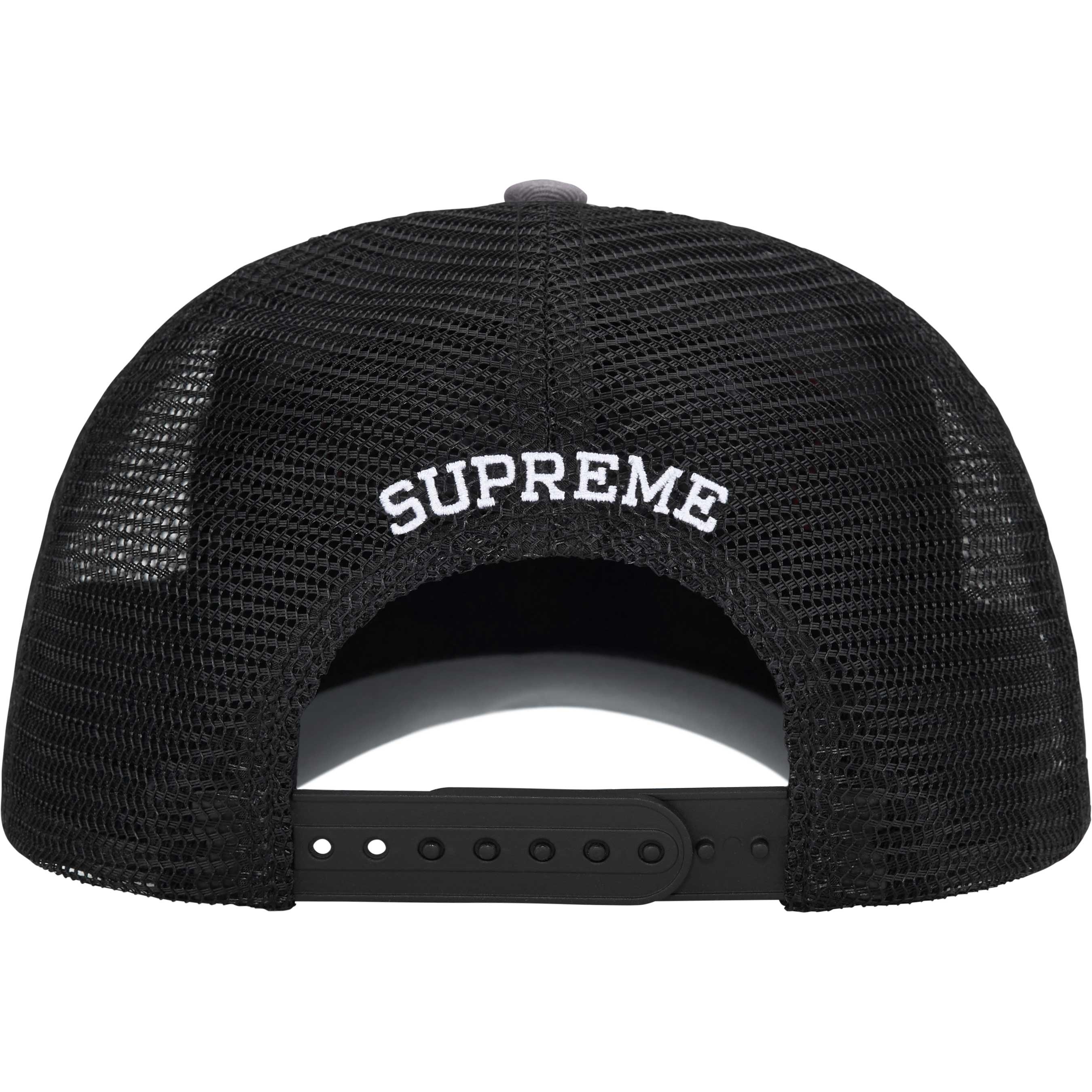 Supreme Reaper Mesh Back 6-Panel (SS25) - Grey - $60