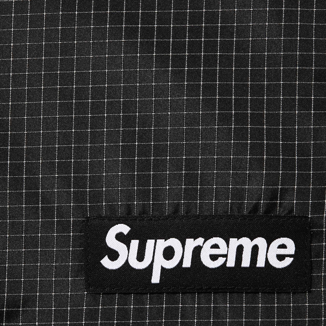 Supreme Reflective Ripstop Track Pant (SS25) - Black - $168