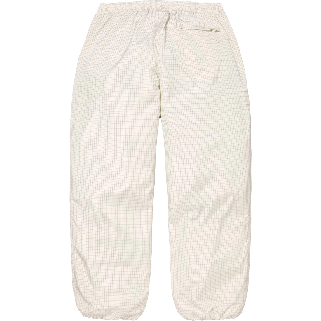 Supreme Reflective Ripstop Track Pant (SS25) - White - $168