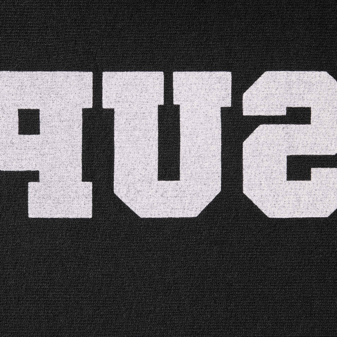 Supreme Reverse Hooded Sweatshirt (SS25) - Black - $158