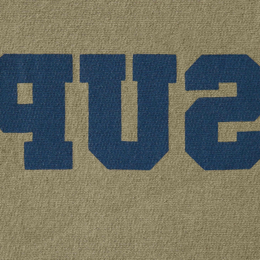 Supreme Reverse Hooded Sweatshirt (SS25) - Light Olive - $158