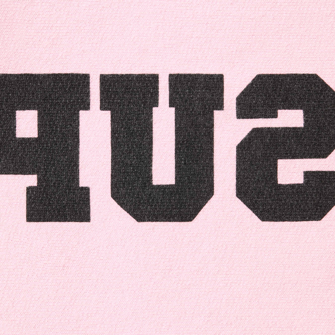 Supreme Reverse Hooded Sweatshirt (SS25) - Light Pink - $158