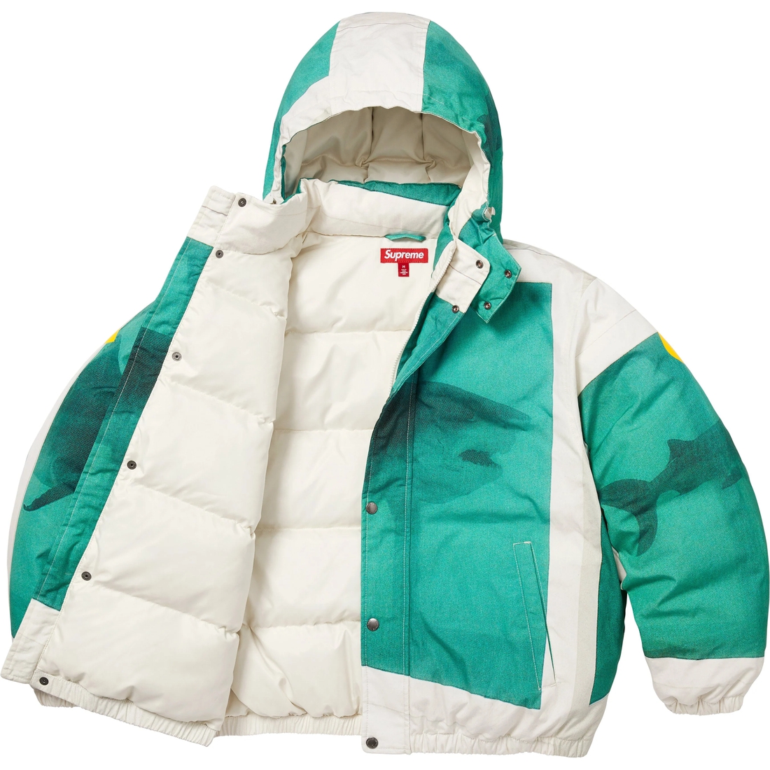 Supreme Supreme Damien Hirst Down Puffer Jacket (SS25) - White - $488