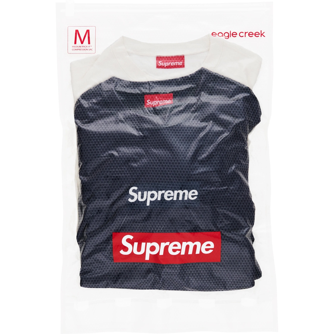 Supreme Supreme Eagle Creek Pack-It Compression Bags (Set of 2) (SS25) - Clear - $30