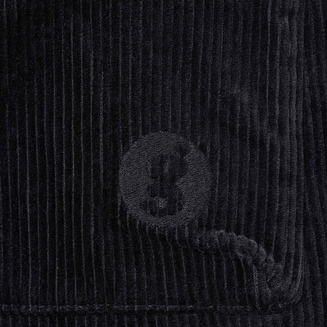 Supreme Supreme GOODENOUGH Corduroy Military Pant (SS25) - Black - $268