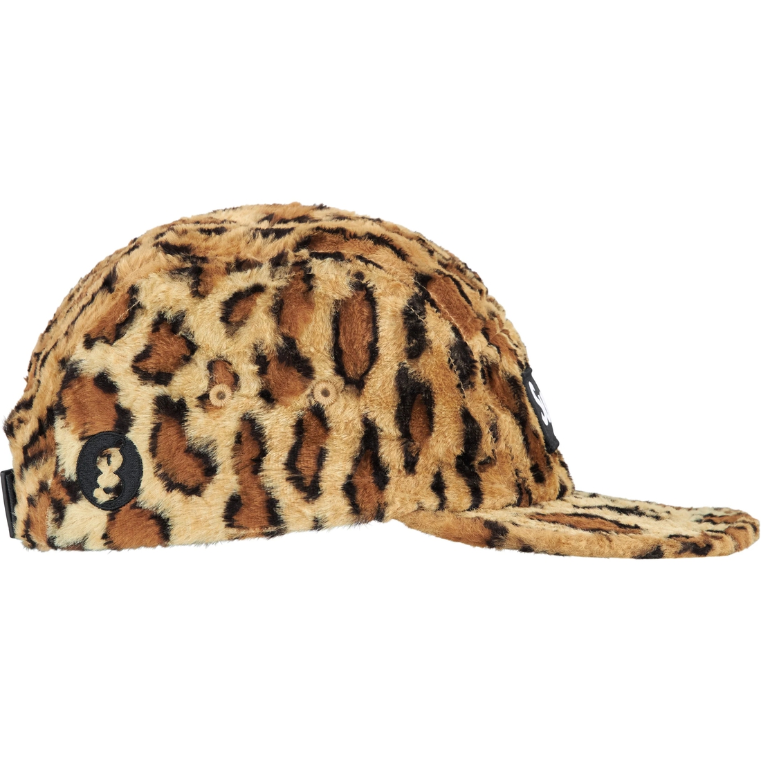 Supreme Supreme GOODENOUGH Crushed Rayon Pile Camp Cap (SS25) - Leopard - $58