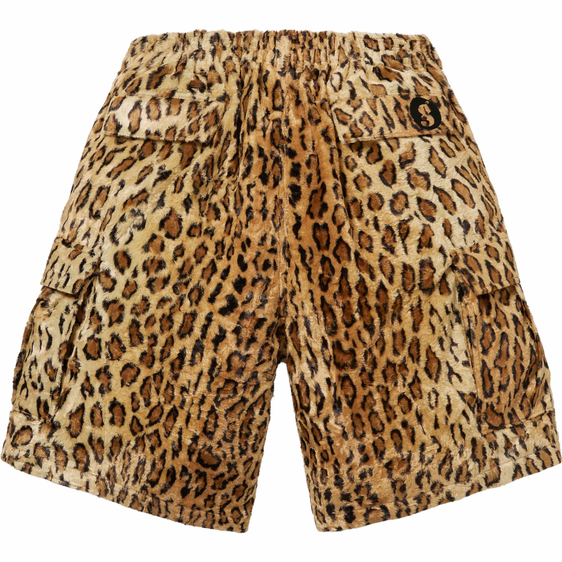 Supreme Supreme GOODENOUGH Crushed Rayon Pile Cargo Short (SS25) - Leopard - $198