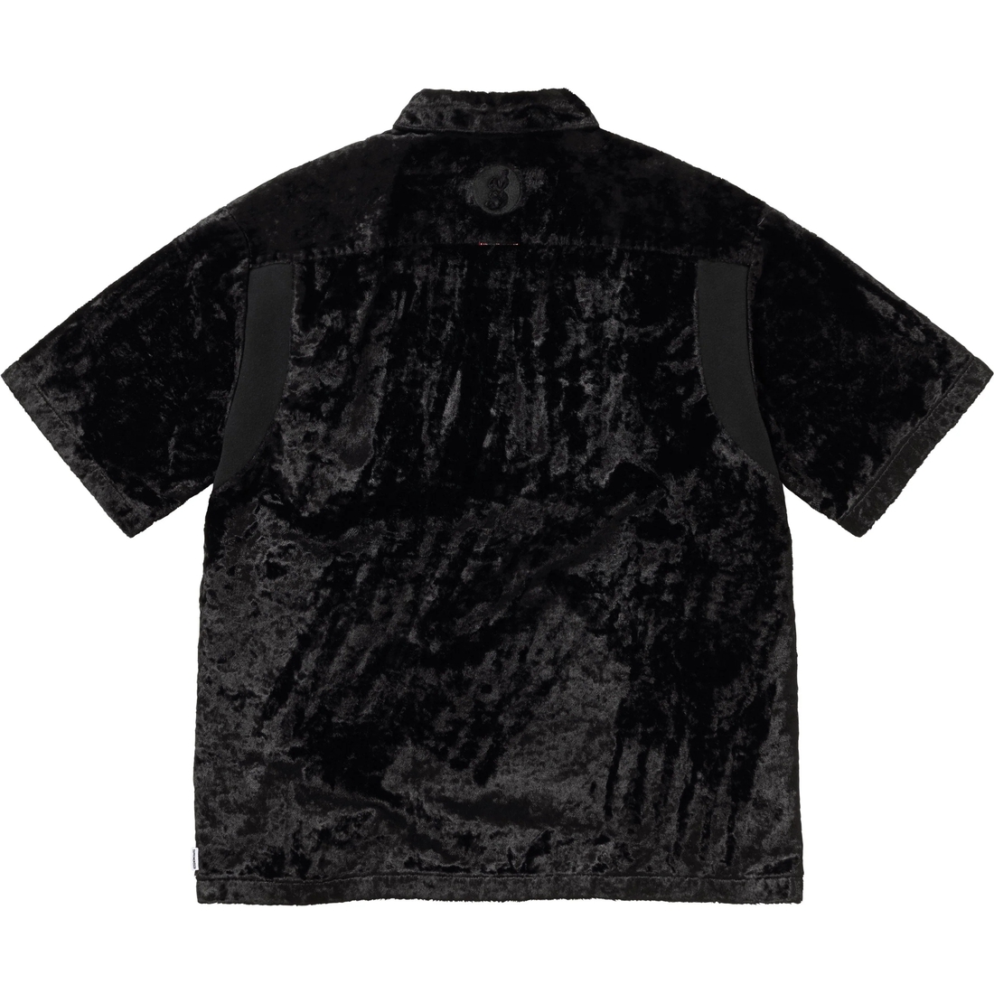 Supreme Supreme GOODENOUGH Crushed Rayon Pile S S Shirt (SS25) - Black - $198