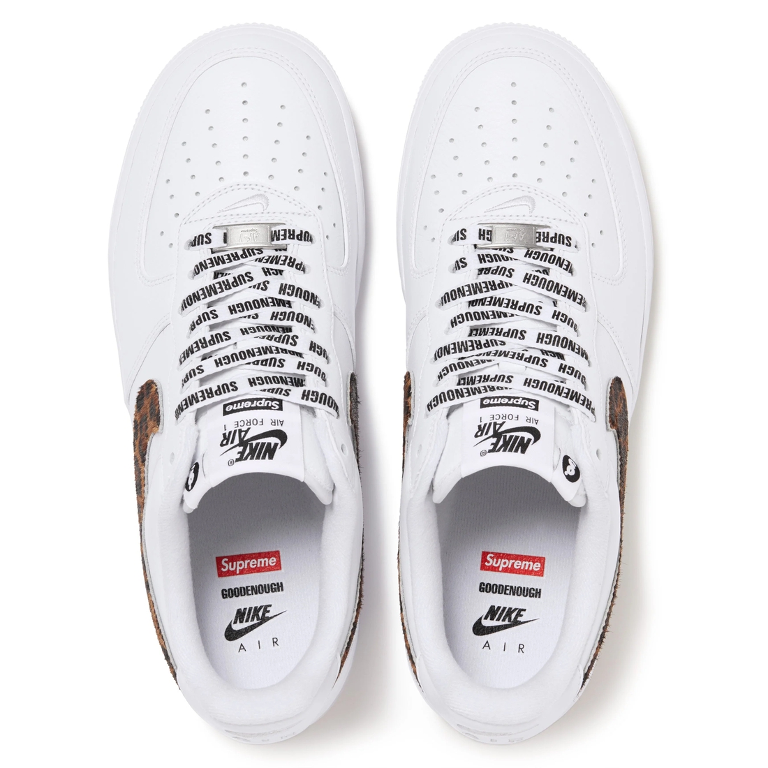 Supreme Supreme GOODENOUGH Nike Air Force 1 Low (SS25) - White - $160